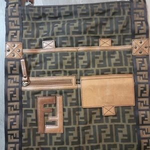 FENDI Zucca messenger bag